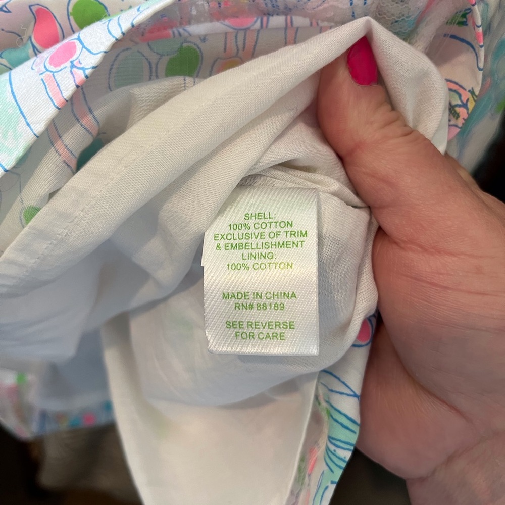 Lilly Pulitzer holy grail POP sandrine dress size 6 - Picture 10 of 12